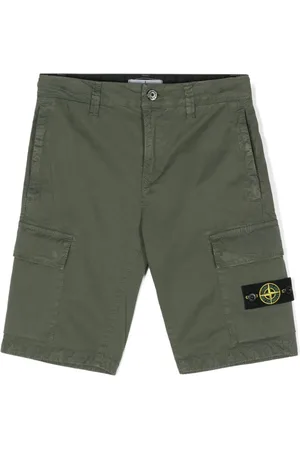Stone Island Cargo-Shorts mit Kompass