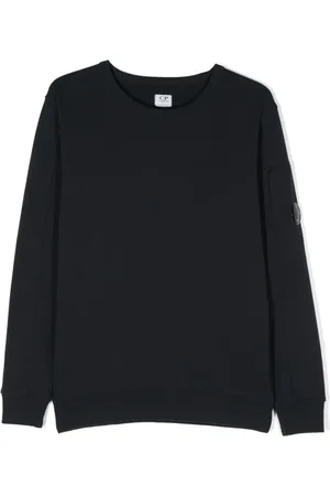 C.P. Company Sweatshirt mit Linsen-Applikation