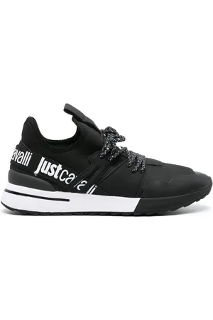 Roberto Cavalli Sneakers mit Logo-Print