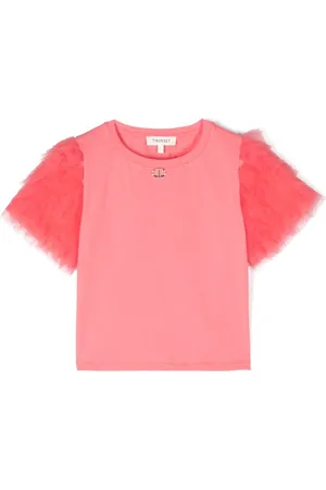 Twin-Set T-Shirt mit Rüschendetail