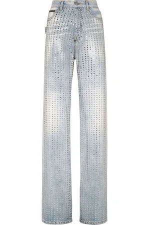 Philipp Plein Jeans mit Kristallen