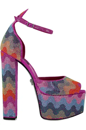 Philipp Plein Sandalen mit Kristallen 120mm