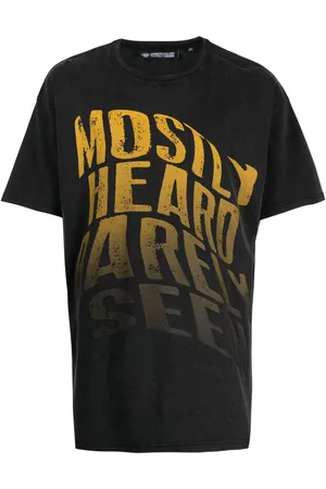 MOSTLY HEARD RARELY SEEN Faded Warped T-Shirt