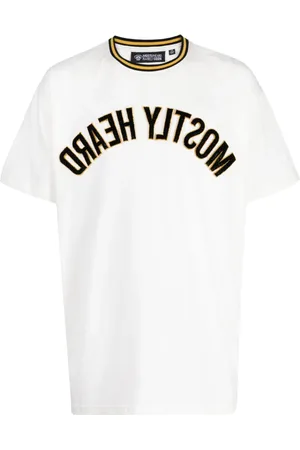MOSTLY HEARD RARELY SEEN T-Shirt mit reflektierender Logo-Applikation