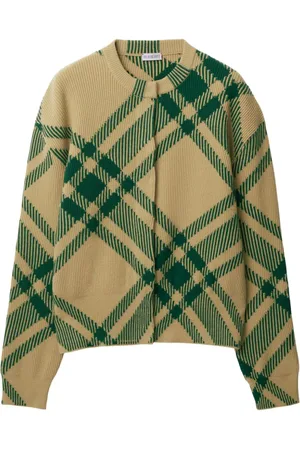 Burberry Cardigan mit Karomuster