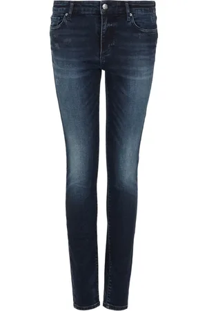 Armani Exchange Slim-Fit-Jeans mit Tragefalten