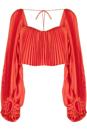 Acler Moston Cropped-Bluse