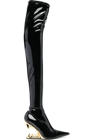 GCDS Stiefel mit spitzer Kappe 110mm
