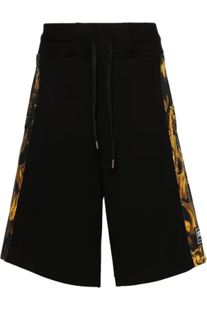 VERSACE Joggingshorts mit Watercolour Couture-Print