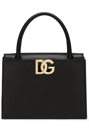 Dolce & Gabbana Handtasche mit Logo-Schild