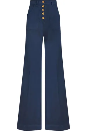 Etro Schlagjeans mit hohem Bund