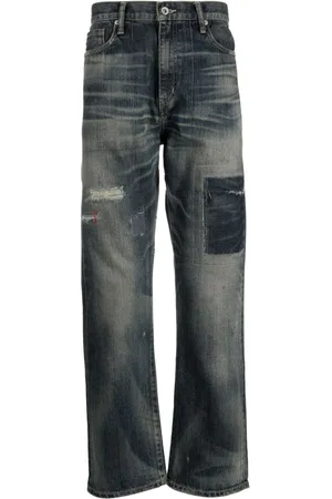 NEIGHBORHOOD Savage Jeans im Distressed-Look