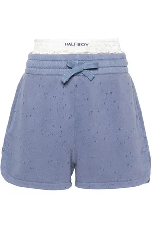 Halfboy Shorts im Distressed-Look