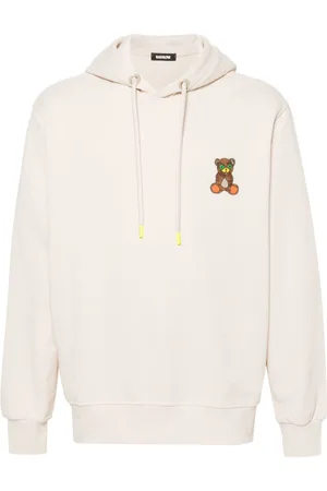 BARROW Hoodie mit beflocktem Teddy