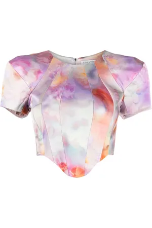 Collina Strada Ava Cropped-Top im Corsage-Stil