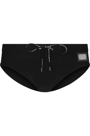 Dolce & Gabbana Badeshorts mit Logo-Bund
