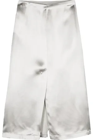 Loulou de Saison Midirock aus Satin