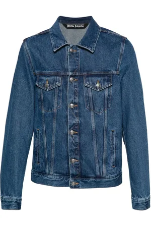 Palm Angels Jeansjacke mit Monogramm-Prägung