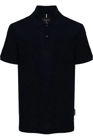 HUGO BOSS Poloshirt mit Schachbrettmuster