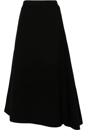 Jil Sander Asymmetrischer Midirock