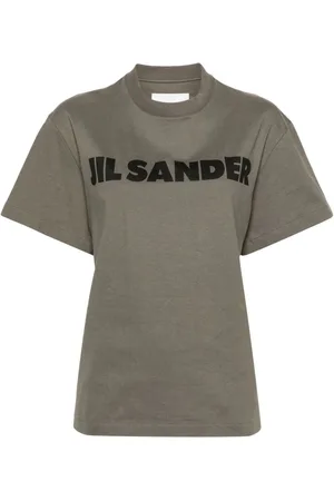 Jil Sander T-Shirt mit Logo-Print