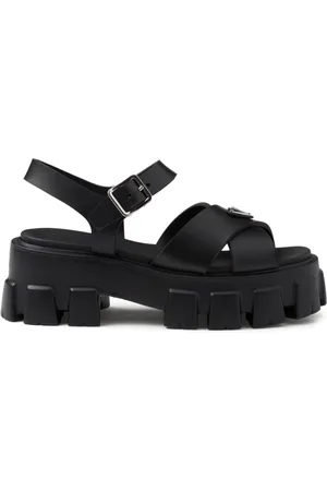 Prada Sandalen mit Logo