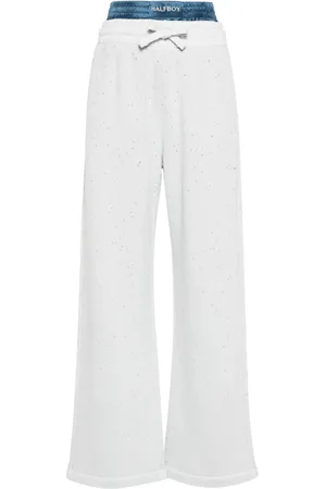 Halfboy Gerade Jogginghose im Layering-Look