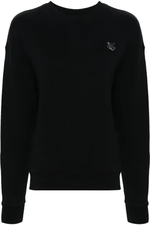 Maison Kitsuné Sweatshirt mit Fox-Applikation
