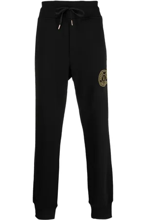VERSACE Jogginghose mit Logo-Stickerei