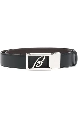 BRIONI Wendbarer Gürtel mit Logo-Schnalle