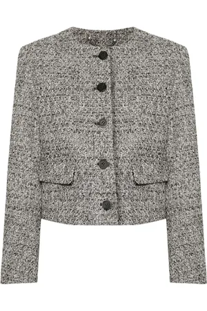 Golden Goose Bouclé-Jacke im Cropped-Design