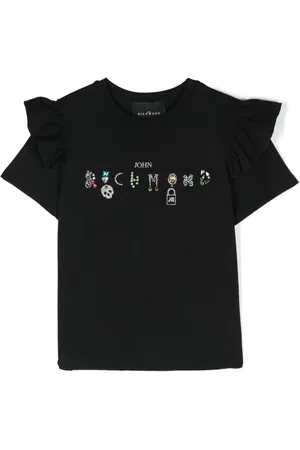 John Richmond T-Shirt mit Kristallen