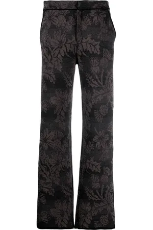 Barrie Gerade Hose mit Jacquardmuster