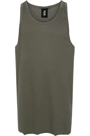 THOM KROM Tanktop mit asymmetrischen Einsätzen