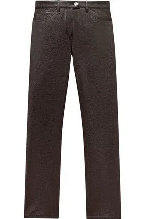 Courrèges Straight-Leg-Hose aus Vinyl