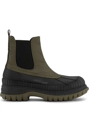 Ganni Zweifarbige Chelsea-Boots