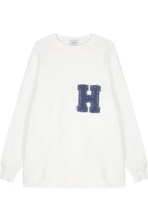 Halfboy Sweatshirt mit Logo-Applikation