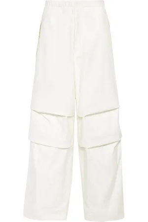 Jil Sander Halbhohe Straight-Leg-Hose