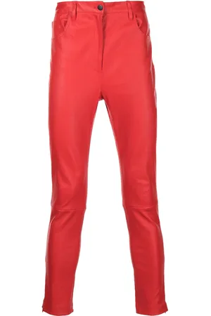 ROMEO HUNTE Schmale Lederhose