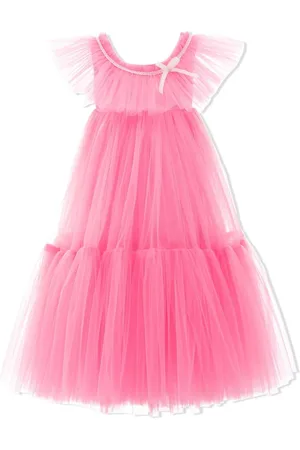 Tulleen Ausgestelltes Trägerkleid
