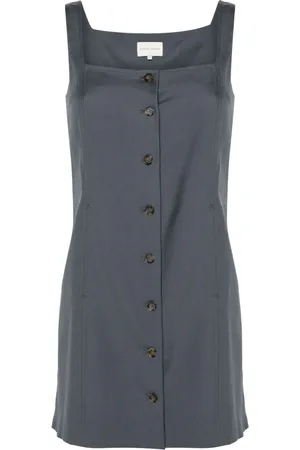 Loulou de Saison Ärmelloses Idon Midikleid