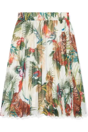 Roberto Cavalli Seidenhemd mit Dschungel-Print