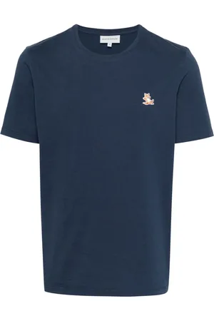 Maison Kitsuné T-Shirt mit Chillax Fox-Applikation