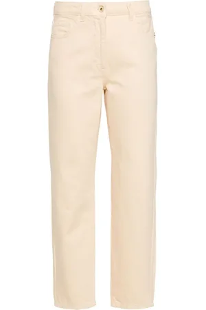 Patrizia Pepe Hoch sitzende Cropped-Jeans