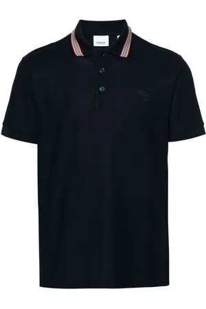 Burberry Poloshirt mit Icon-Streifen