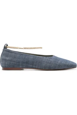Maria Luca Augusta Jeans-Ballerinas