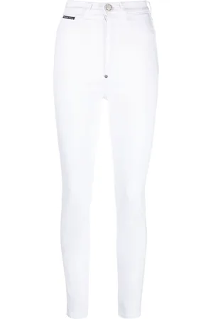 Philipp Plein Skinny-Jeans mit hohem Bund