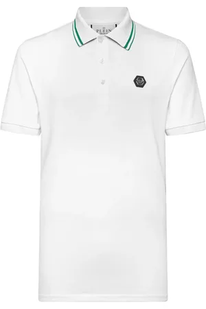 Philipp Plein Poloshirt mit Totenkopf-Print