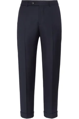 Brunello Cucinelli Mid-rise tailored trousers