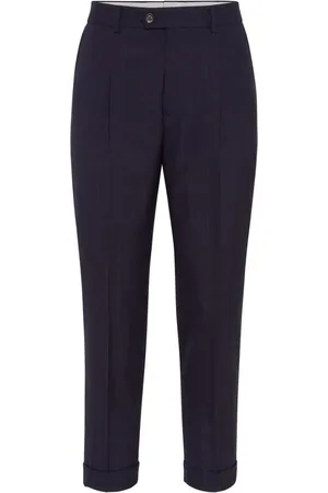 Brunello Cucinelli Hose mit Karomuster